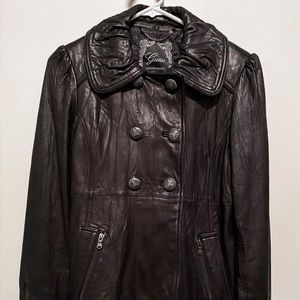 Guess Women’s Leather Jacket (Small)